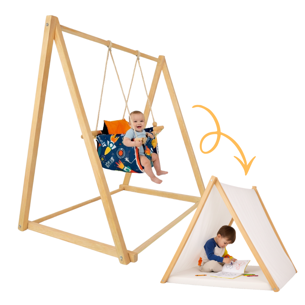 Base Evolutiva 2 en 1 Para Columpio y Tipi