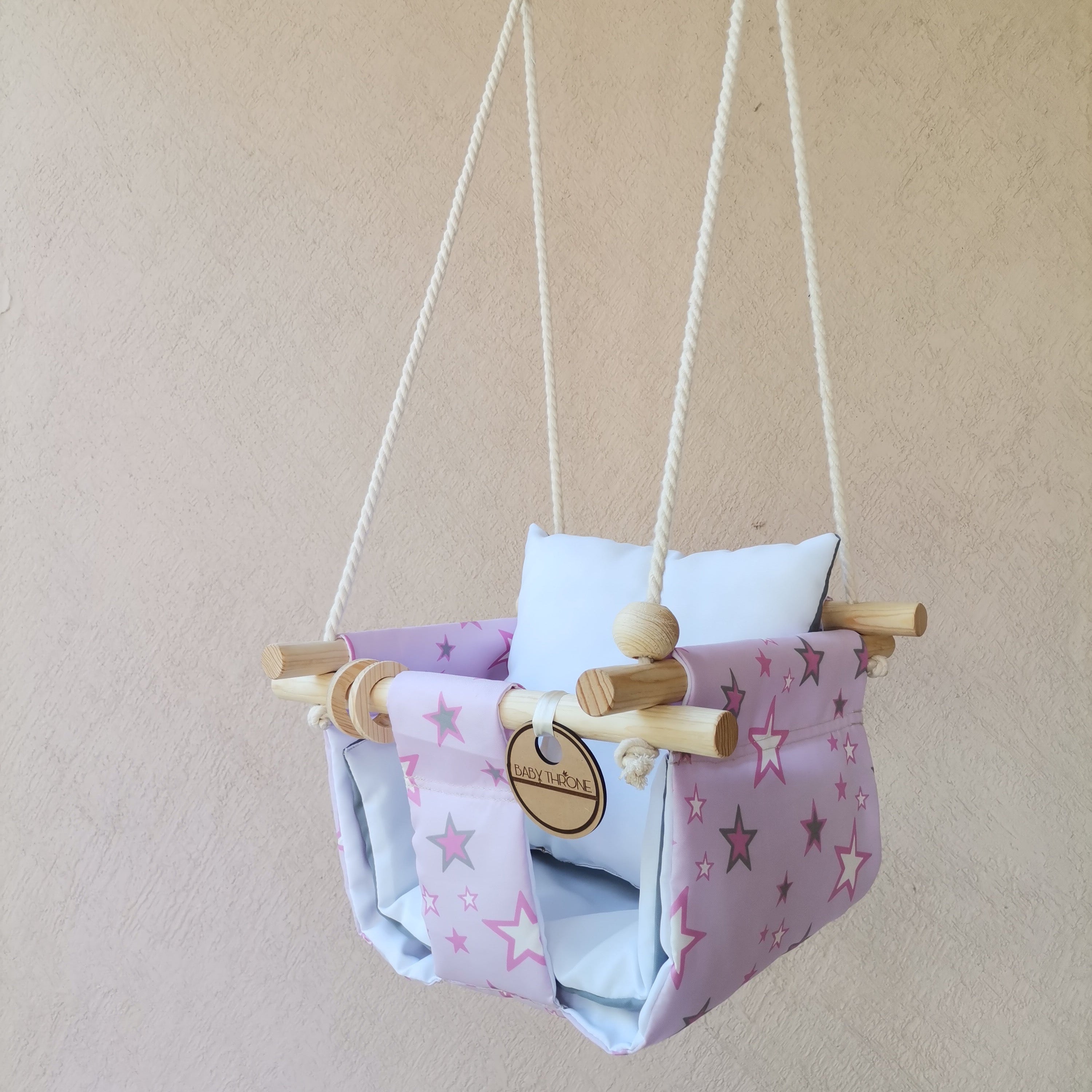 Columpio Estrellitas Rosas 🎀 (PROMO 30%)