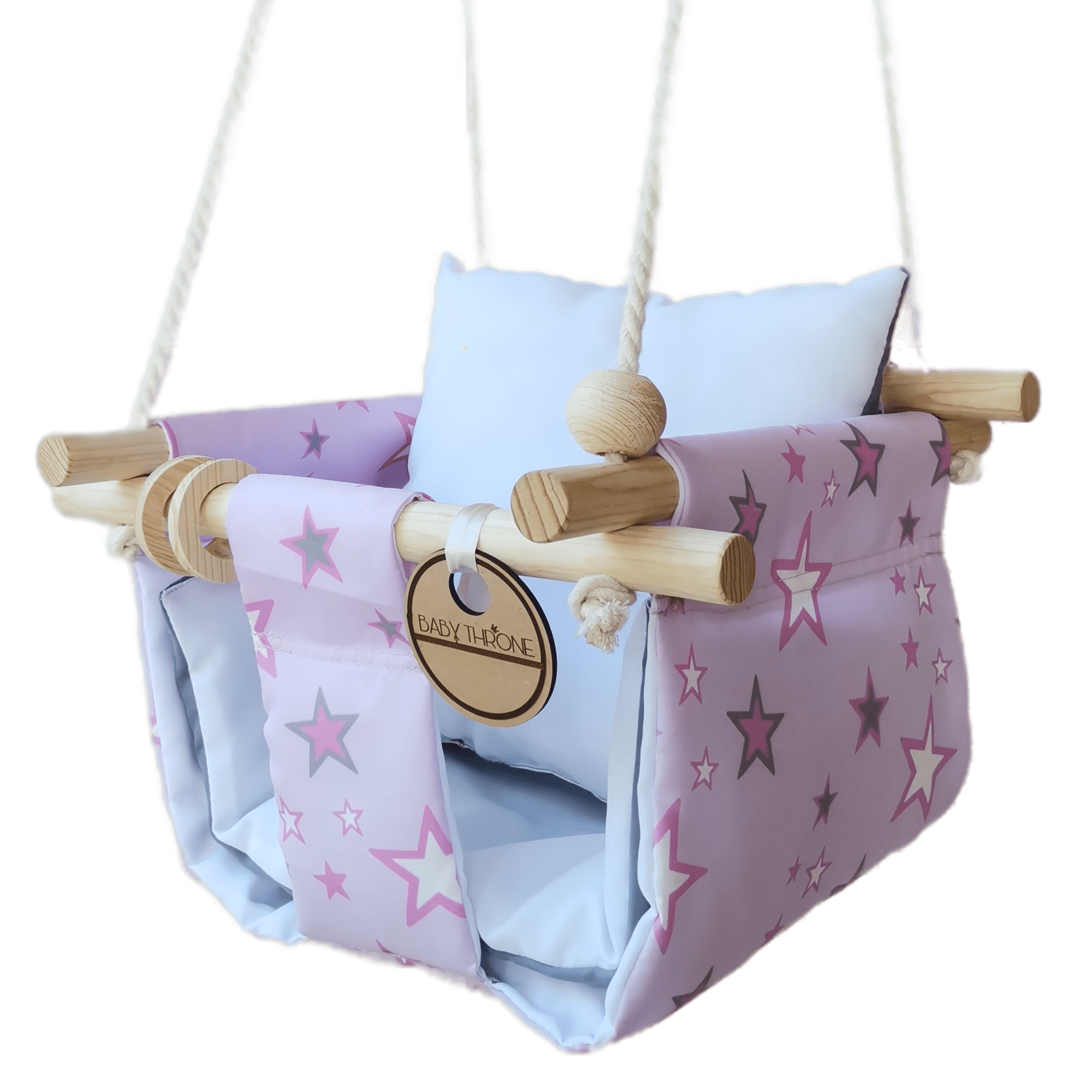 Columpio Estrellitas Rosas 🎀 (PROMO 30%)